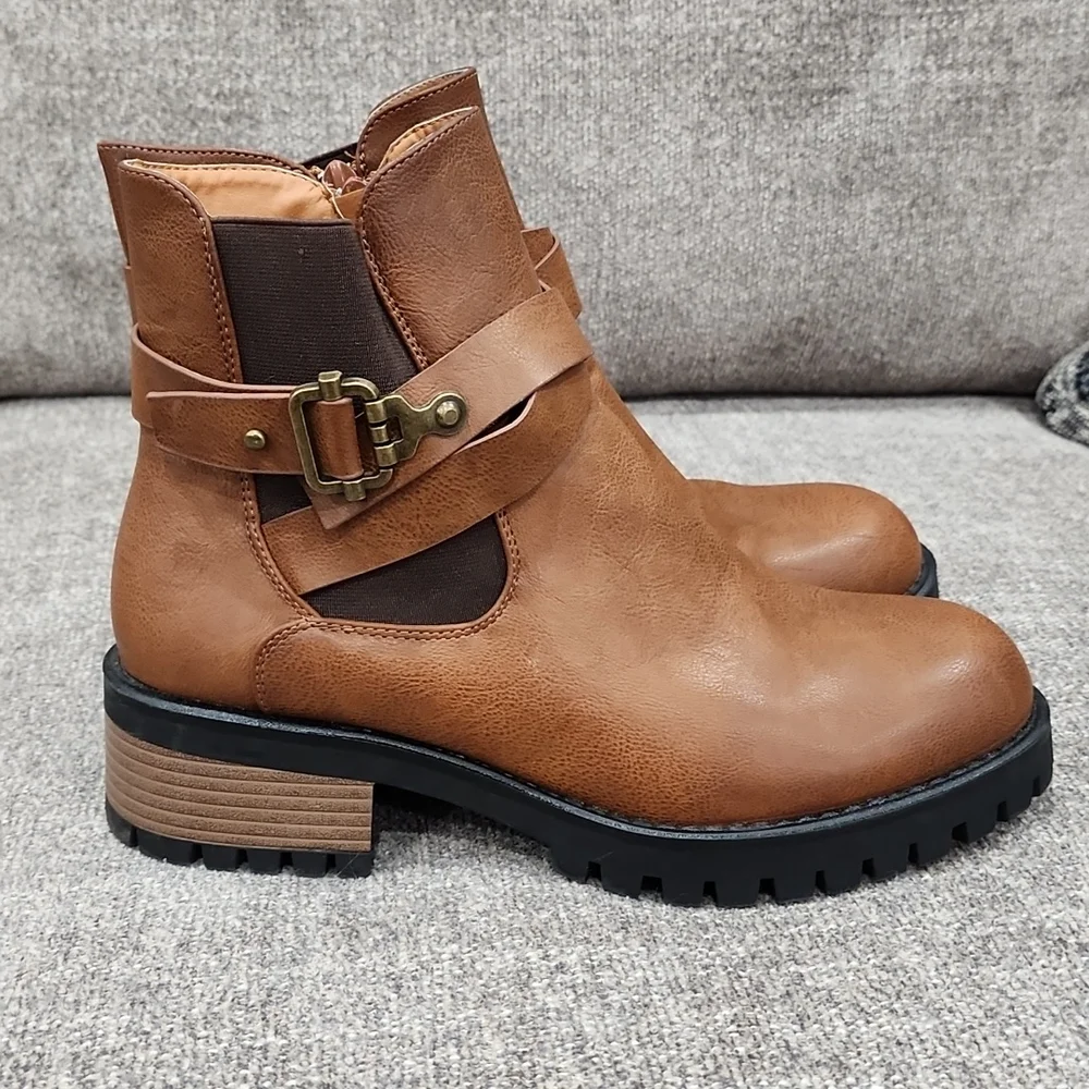 Women's Dream Pairs Ankle Boots Size 9 - Picture 3 of 7